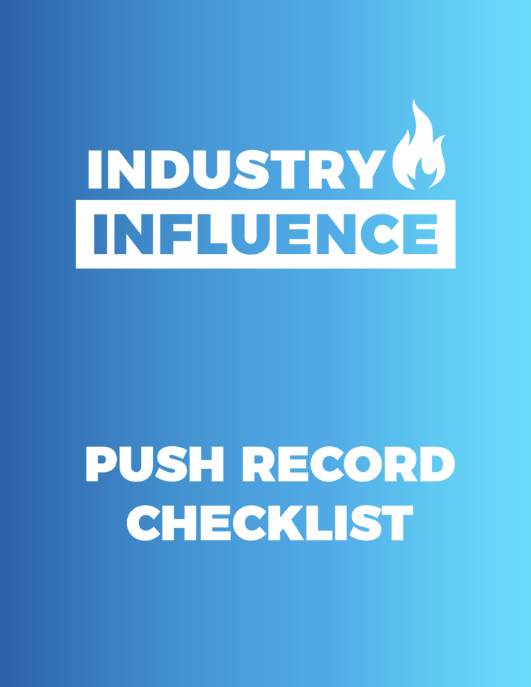 Push Record Checklist